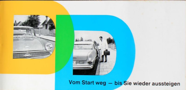Opel Kapitän Hydramatic Modellprogramm 1960 Automobilprospekt (6038)